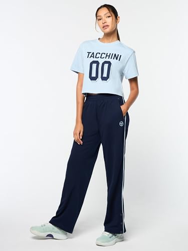 Sergio Tacchini Women's Pavia Twill Track Pant- Maritime Blue2