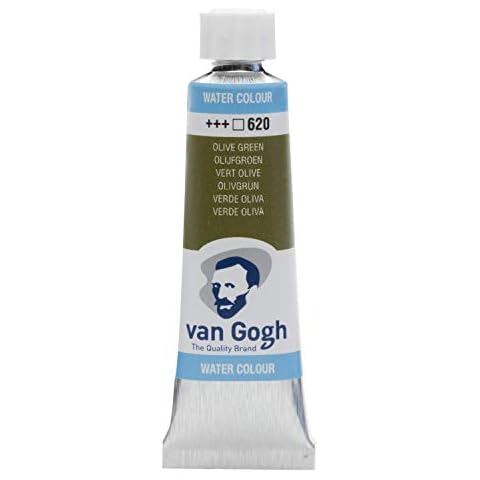 Van Gogh Watercolour Tube 10 ml Olive Green 620 Cover