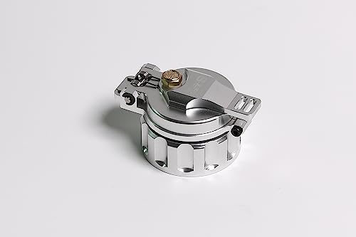 GTBRacing Metal New Gas Fuel Tank Cap for 1/5 RC Car LOSI DBXL V1.0 MTXL (Silver)