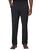 Greg Norman Mens ML75 Ultimate Travel Golf Pants (34W x 34L, Black)