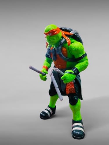 Image of Gifts - Ninja Turtle Action Figure Movable PVC Collectible Toys for, Study Table, Office Desk for Kids & Fans 18cm Tall (Style D) 1 pc