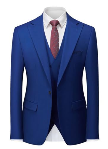 Veste de costume à un bouton homme ajustée pour soirée et style décontracté