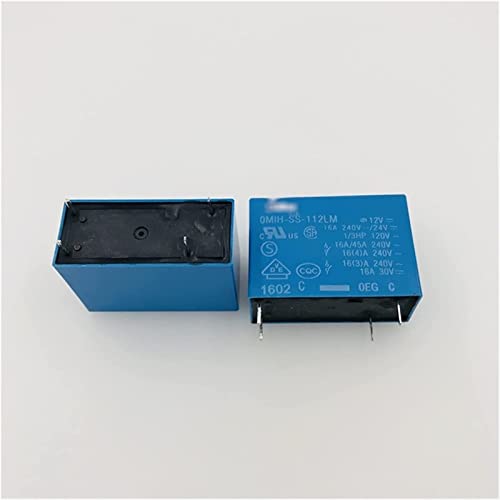Relais OHIH-SS-124LM 24V haute capacité 16A 4PIN commutation stable lot de 2
