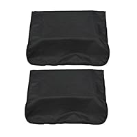 zalati 2 Stück Salonstuhl-Rückenlehnenbezüge, passend für die meisten Salonstühle, Schonbezüge, wiederverwendbar, Friseurstuhl-Rückenlehne