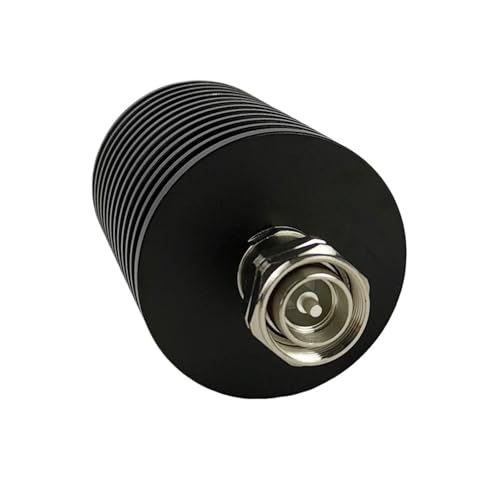 EVPZPLKMGT 4.3-10 100 Watt Microwave Coaxial Dummy Load, 100W Mini DIN Male Type Fixed Connector, DC-3/4GHz Termination Load for Radio