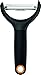Fiskars Obierak do warzyw, Functional Form, Długość całkowita: 15 cm, Stal/tworzywo sztuczne, Czarny, 1016122