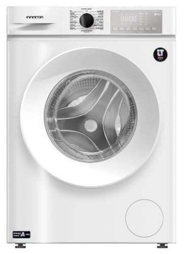 Lavadora Infiniton WM-F104AWH, 10 kg, 1400 RPM, A, Blanco, Vapor Care