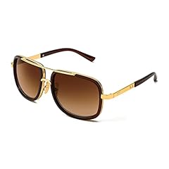 004 Gold Frame/Gradient Brown Lens