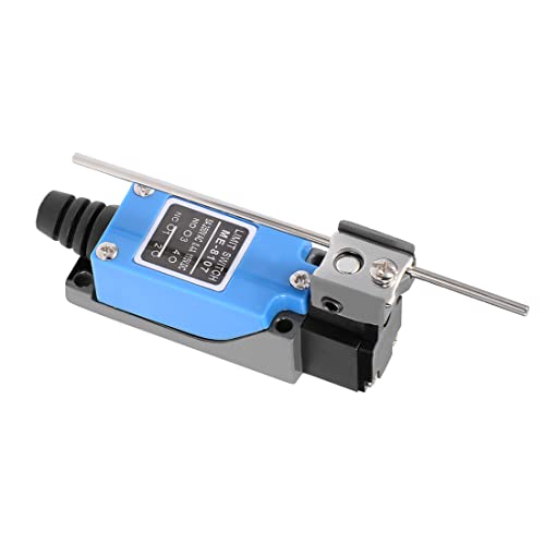 Uxcell Me-8107 Adjustable Rod Lever Arm Momentary Limit Switch 1Nc+1No For Cnc Mill 3D Printer Door Switch #TOP4