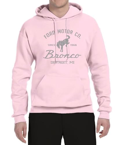 Wild Bobby Ford Motor Co Detroit Michigan, Classic Bronco 1966 Cars and Trucks Hoodie Sweatshirt3