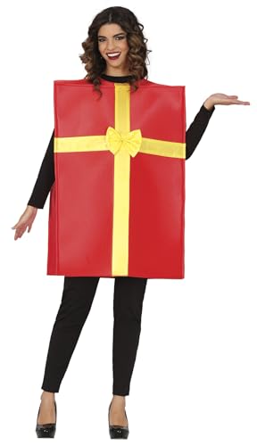 GUIRMA | Disfraz de Santa Claus Adulto (52-54/L) - Túnica Navideña - Disfraces de Papá Noel para Navidad, Año Nuevo y Fiestas de Disfraces - Ideal para Adultos Unisex - Rojo