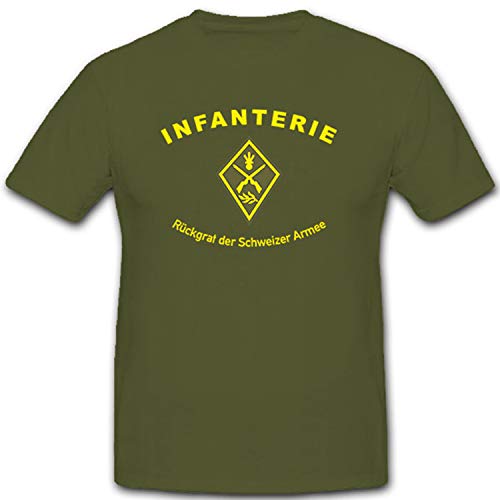 T-Shirt Infanterie Armée Suisse Copytec Maillot Militaire Homme Collection Tactique