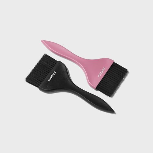 Fromm 3" Soft XL Color Paint Brushes, Professional Extra-Wide Salon Hair Color Brushes for Balayage & Freehand Painting, Soft Flexible Bristles with Tapered Tips, Fuchsia & Black, 2-Pack by Fromm - Image 5