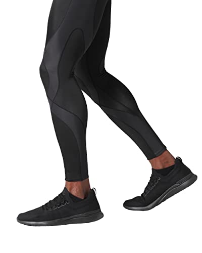 CW-X Men's Stabilyx Joint Support Compression Tights, Pants for Running and Recovery, 225809A, Black, Small4