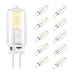 Produktbild Eco.Luma G4 LED 12V AC/DC, 2W Stiftsockellampe Ersatz 10W 20W Halogenlampe, Kaltweiss 6000K 210LM Leuchtmittel Birne Kein Flackern, Nicht Dimmbar, 10er Pack