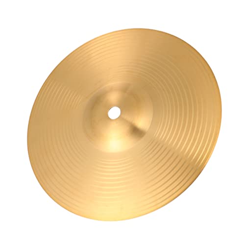 HEMOTON Brass Traditional Finish Cymbals Drum Hi-hat Cymbals Set Ideal for Beginners and Advanced Players