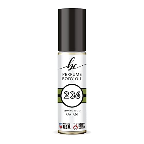 BIOCURA BC Perfume 236 Inspired by Oajan For Women & Men Replica Fragrance Body Oil Dupes Alcohol-Free Sample Travel Size Concentrated Long Lasting Roll-On 0.3 Fl Oz/10ml