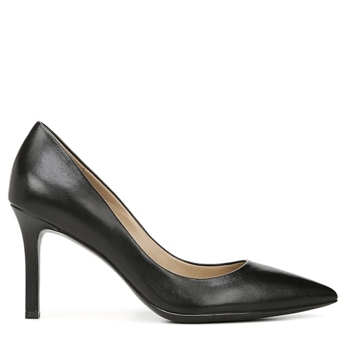 Naturalizer Womens Anna Pump Black Leather 8.5 W
