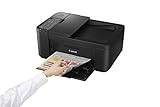 Canon PIXMA TR4550 Drucker Farbtintenstrahl Multifunktionsgerät DIN A4 (Farbdruck, Scanner, Kopierer, Fax, 4 in 1, 4.800 x 600 dpi, USB, WIFI, WLAN, Duplexdruck, Print App), schwarz - 5
