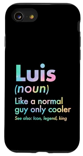 Luis Like A Normal Guy Only Cooler Legend King �t�@�[�X�g�l�[�� �X�}�z�P�[�X iPhone SE (2020) / 7 / 8 �p