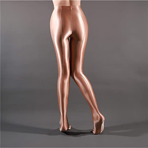 ZUYPSK Glossy Opaque Pantyhose Tights Oil Shiny High Waist Stockings Yoga Training Sports Dancing Leggings Pants2