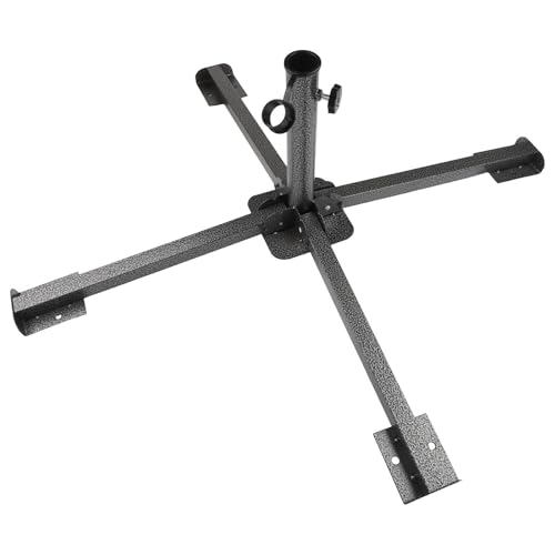 Base de sombrilla en acero resistente con estructura plegable y compacta 2