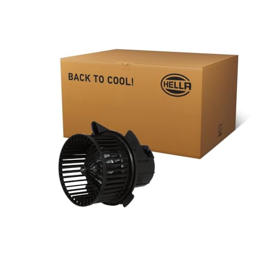 HELLA 8EW 366 400-681 Ventilador habitáculo - 12V - 204W - para vehículos con climatizador - Ø: 119.5mm