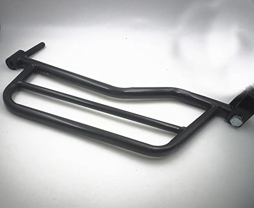 Image of Heavy Metal Lady FootRest Compatible For Tvs Apache RTR 160 /180