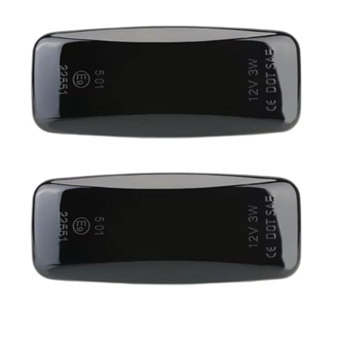 Clignotant latéral LED ambre à lentille fumée pour optimiser la sécurité Infiniti