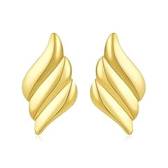 Chunky Wing Earrings