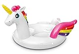  Isla flotante 503 x 335 x 185 cm Intex Unicornio Blanco