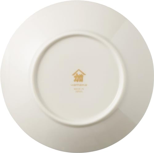 Plato pequeño de porcelana blanco de 5.3 in diámetro miniatura 3