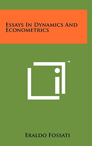 Essays In Dynamics And Econometrics