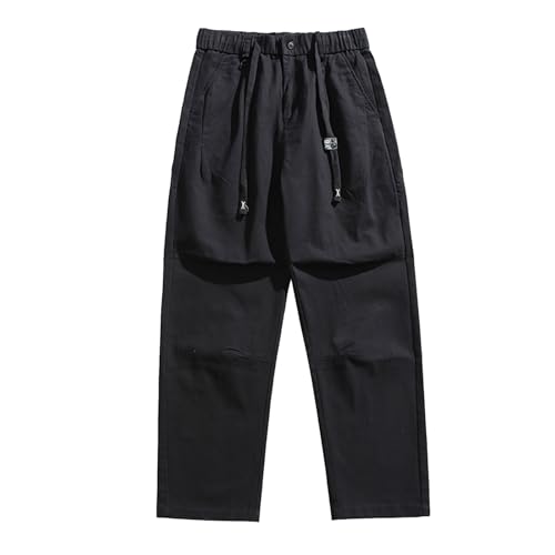 Pantalon de jogging homme coton avec cordon de serrage contre le froid hivernal