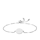 Material: Edelstahl Fossil Damen Armband Disc, JF03168040