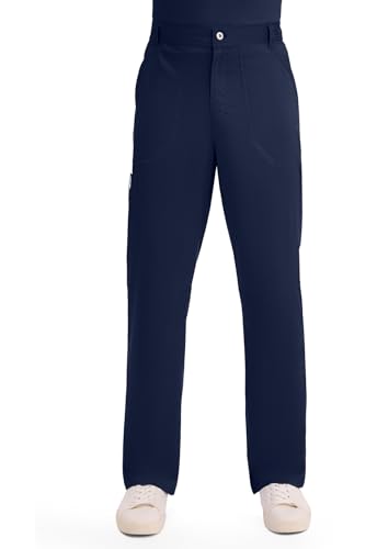 Pantalon de travail cargo bleu marine Cherokee Hommes en taille S