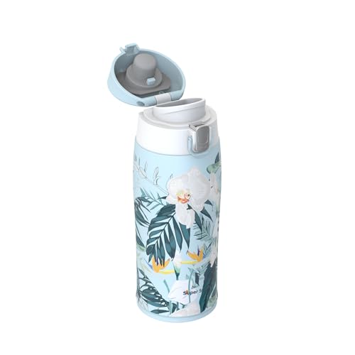 Super Sparrow Trinkflasche Kinder Edelstahl 18/10 - Ultraleicht...