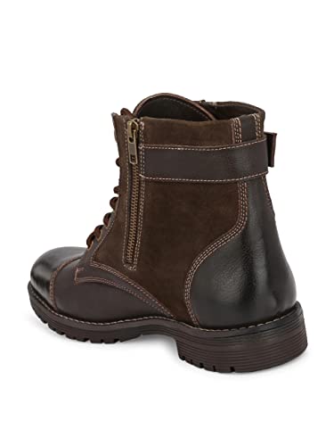 Image of Harrytech London High Ankle Leather Boots for Men