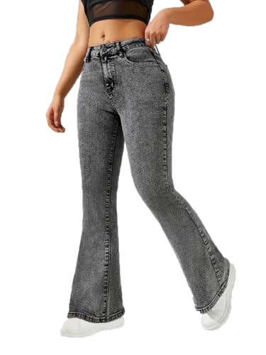 KATECLO Women Mid Rise || Bootcut || Wide Leg Jeans || Bell Botto...
