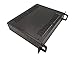 DIY strong STEEL multipurpose with handle electronic enclosure standalone or Rack mount 19" 2U-D2 Flatpack with 4 mount bar include.