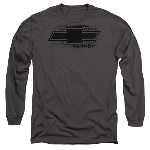 T-Shirt Chevrolet Manches Longues de Qualité Supérieure Anthracite