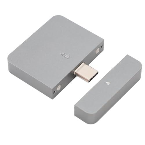 Wisoqu Magnetic SSD Enclosure, Fast 10Gbps Transfer with RTL9210 Chip for Pro, Pro, Pro, Laptops, Tablets, Compact Portable Design, Ideal for Travel (128GB)