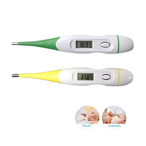 Linpu Thermometer- 1 Minute Thermometer Electronic Baby Thermometer with LCD Display