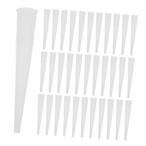 GANAZONO 200個プラスチックガラス用コーキングノズル 精密接着剤シール施工用チップ 内径 高効率簡単操作 多用途対応 家用修理向け