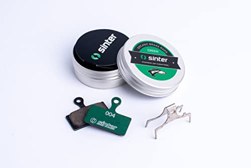 Sinter Disc Brake Pads - 004 Shimano G S2032 - Single Pair Metal Can Carded 2022: Green One Size - Image 3