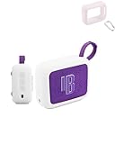 Protection ultime : la coque en silicone offre une protection à 360 degrés pour JBL Go 4, évitant les dommages causés par les chocs et les chutes accidentelles.