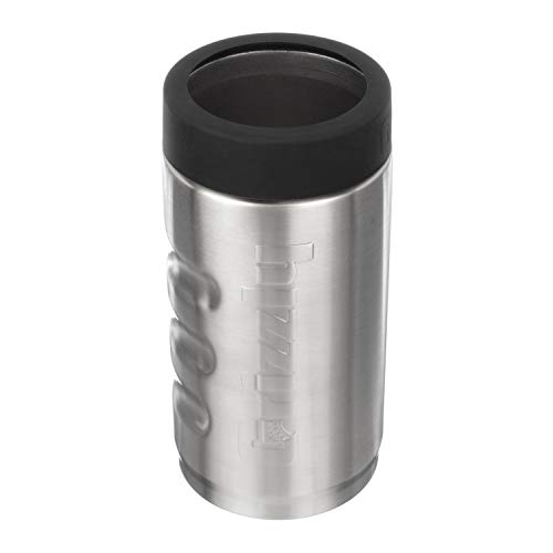 Grizzly Grip Pounder | 16 oz Stainless Steel Vacuum Insulated Can Cooler | For 16 oz Tallboy Beer and Energy Drinks Reusable Durable | Brushed Stainless
