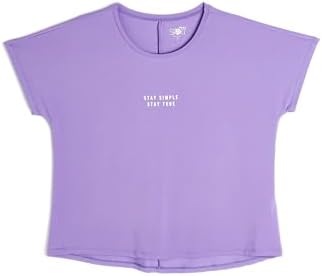 Spor Tişört Baskı Detaylı Kısa Kollu Bisiklet Yaka Rahat Kesim - Görsel 1