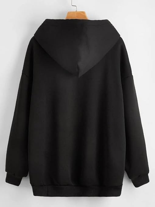 Image of Women Cotton Zipper Hoodie