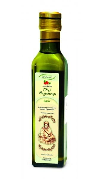 Aceite de argán diario NATUWIT 250ml de nueces sin tostar para masaje y relax en casa